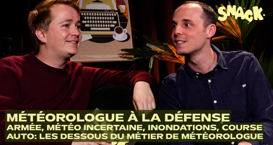 Snack - Peut-on vraiment faire confiance à la météo : un météorologue de la défense nous explique tout
