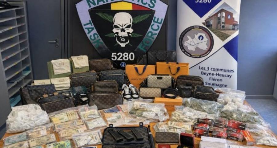 Opération anti-drogue pour la zone de police Beyne-Heusay-Fléron-Soumagne