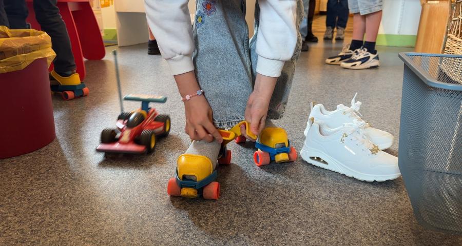 Une exposition de jouets Fisher Price au Musée du jouet et de l'enfant à Ferrières