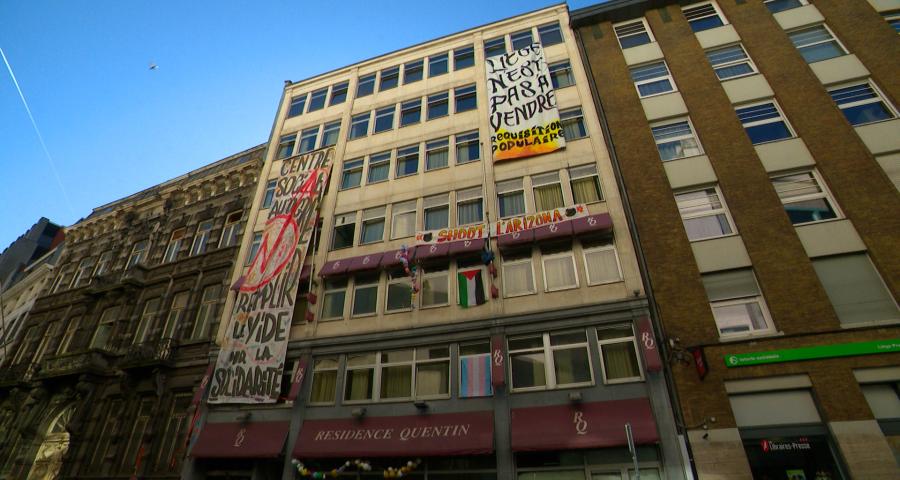 Immersion dans le nouveau centre social autogéré à Liège