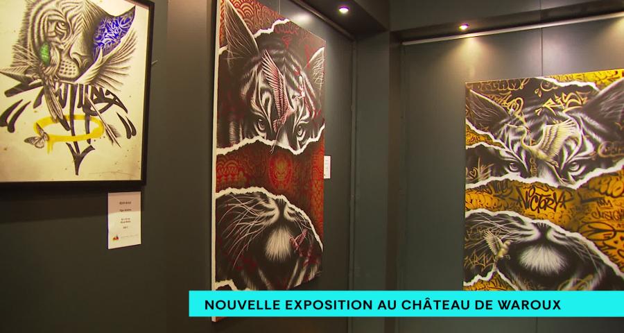 Du street art en exposition au château de Waroux