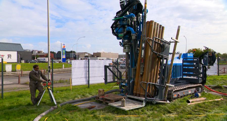 Forage géothermique sur le site d’Armstrong International