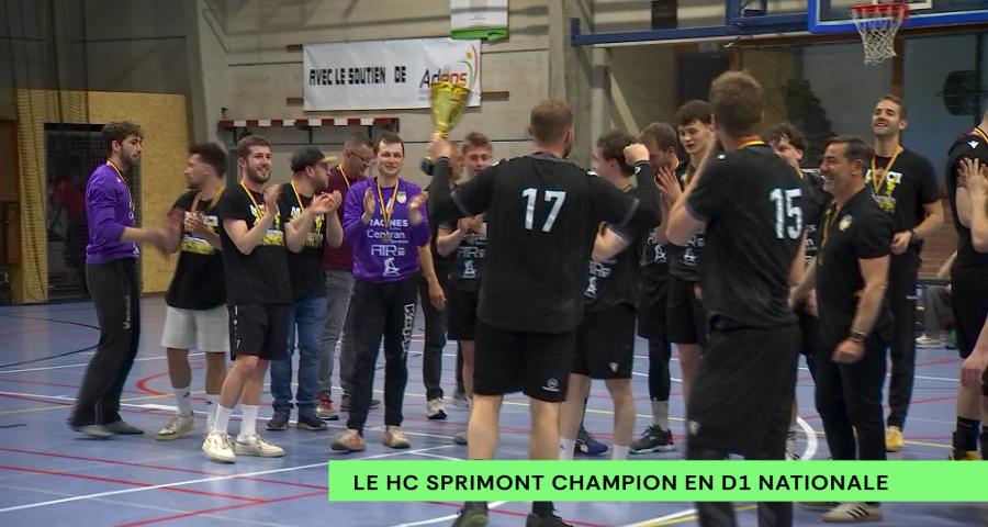 Le HC Sprimont décroche le titre de champion en D1 nationale