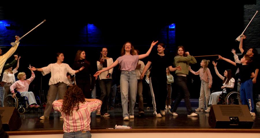 L'école de comédie musicale Enchanté en résidence à Spa