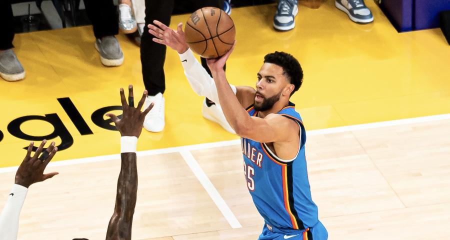 NBA : Ajay Mitchell en mode record face aux Lakers