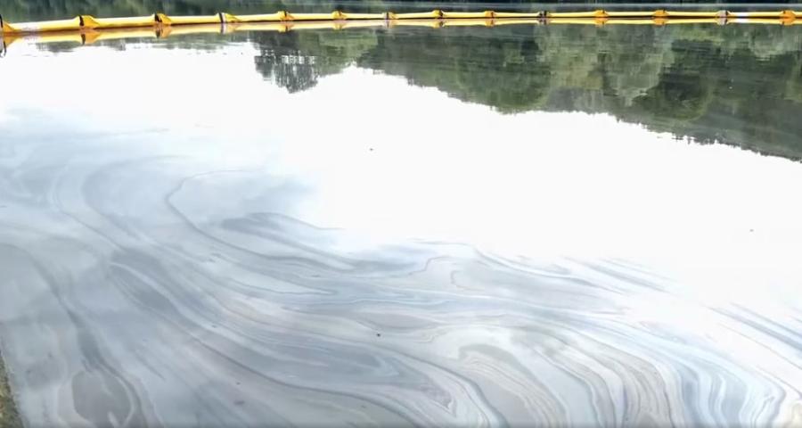 Hydrocarbures à Huy: du goudron à l'origine de la pollution