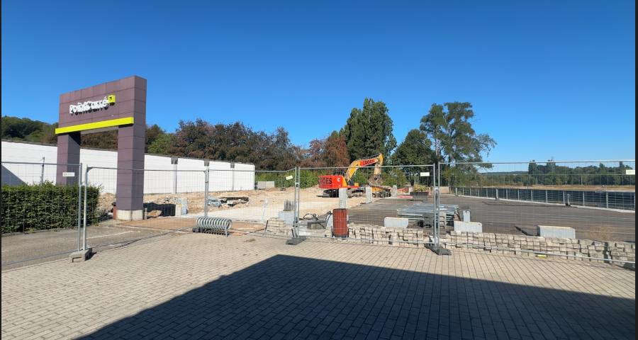 La reconstruction a débuté au zoning de Ben-Ahin