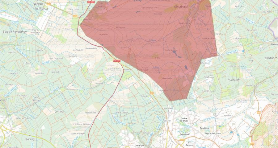 Incendie dans les Fagnes: le feu touche 2700 hectares