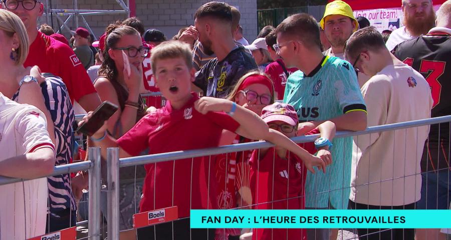 Fan Day : le Standard retrouve ses supporters avant la reprise