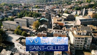 Saint-Gilles - Vu du Ciel