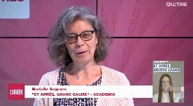 La Boîte à livres : Murielle Degraen, Et après, grand calme (Academia)