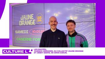 CultureL avec Jaune Orange et Gros Coeur